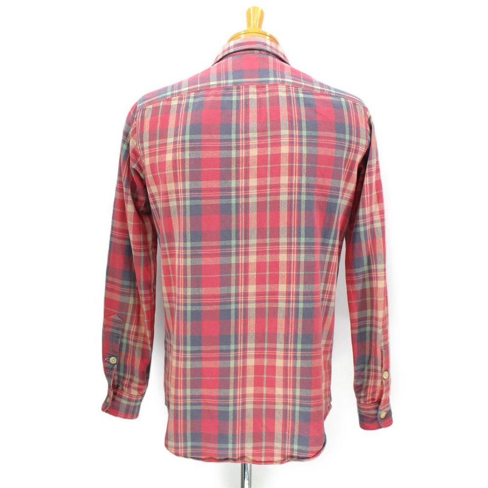 Polo Ralph Lauren Plaid Cotton Flannel Button Up Shirt Long Sleeve Men’s Size S - Picture 2 of 15